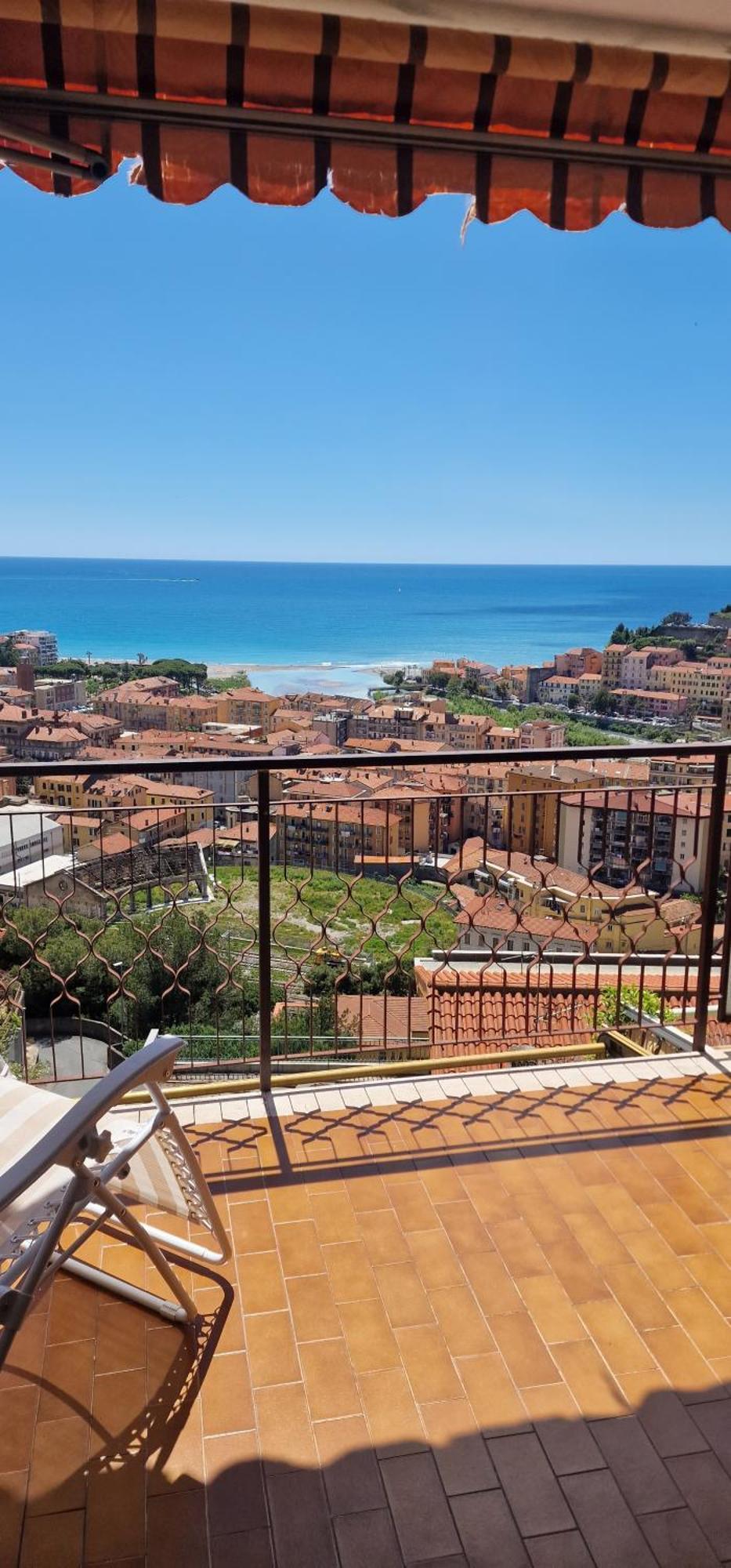 Thekeystudio, La Casa Del Mare Azzurro With Seaview Ventimiglia Esterno foto